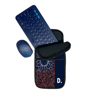 FLORAL STROMY | DFY Keyboard and Mouse Sleeve for wireless Keyboard & Mouse
