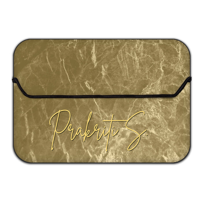 DFY Golden Marble iPad Sleeve