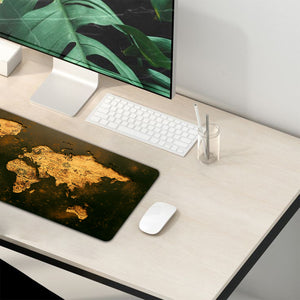 Green Map Desk Mat