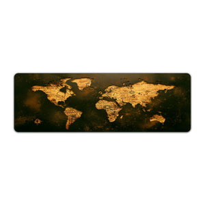 Green Map Desk Mat