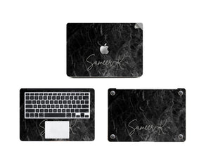 MARBLE FLOURISH DFY Macbook Skin Decal