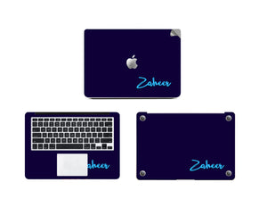 Navy Blues DFY Macbook Skin Decal