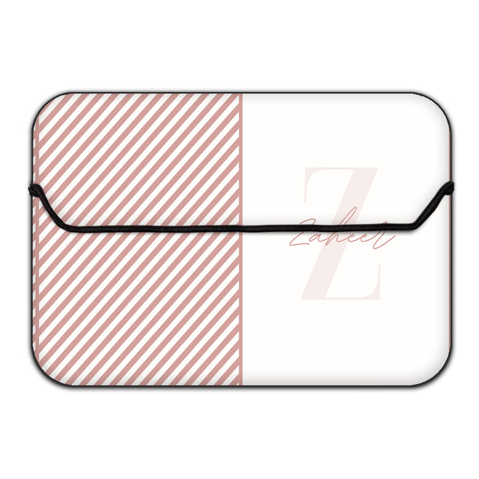 DFY Pale Pink Strocks iPad Sleeve