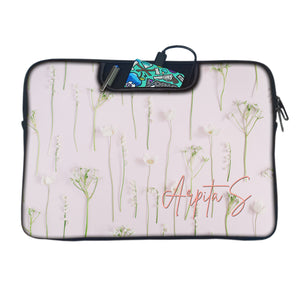 Patel Bloom | DFY Laptop Sleeve with Concealable Handles fits Up to 15.6" Laptop / MacBook 16 inches