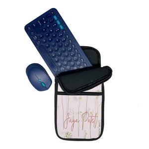 PETAL BLOOM | DFY Keyboard and Mouse Sleeve for wireless Keyboard & Mouse