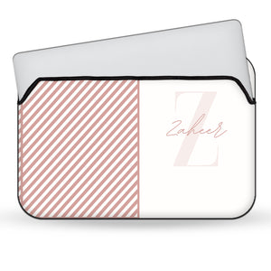 DFY Pale Pink Strocks iPad Sleeve