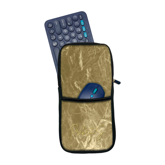 GOLDEN MARBLE | DFY Keyboard and Mouse Sleeve for wireless Keyboard & Mouse