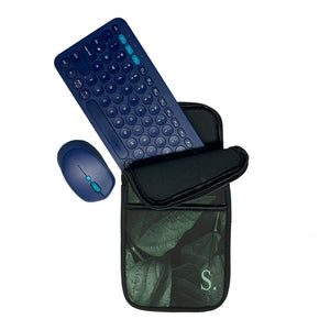 LETTER ON A LEAF | DFY Keyboard and Mouse Sleeve for wireless Keyboard & Mouse