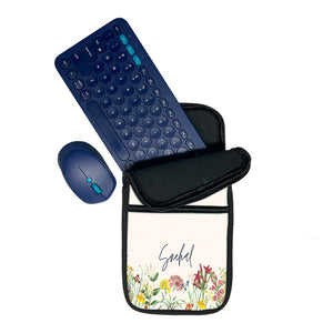 FLORAL BASE | DFY Keyboard and Mouse Sleeve for wireless Keyboard & Mouse