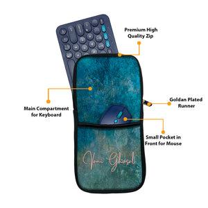 WITHERED TEAL | DFY Keyboard and Mouse Sleeve for wireless Keyboard & Mouse