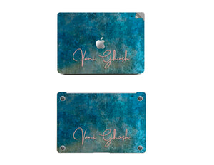 WITHERED TEAL WALL DFY Macbook Skin Decal