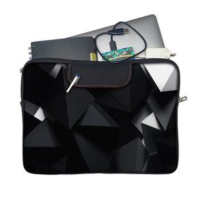 ABSTRACT TRAINGLE Laptop Sleeve with Concealable Handles fits Up to 15.6" Laptop / MacBook 16 inches