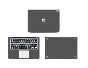 Matte Black MacBook Skin Decal