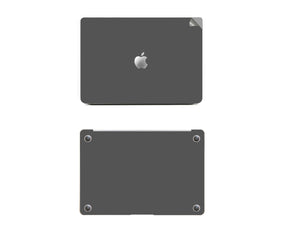 Matte Black MacBook Skin Decal