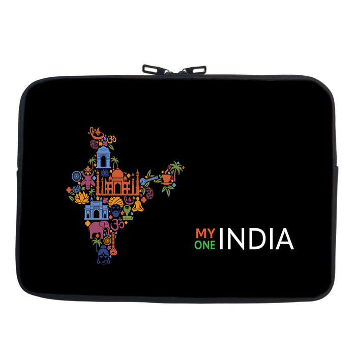 MY INDIA ONE INDIA Limited Edition Laptop MacBook Designer Sleeve