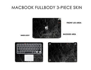 MARBLE FLOURISH DFY Macbook Skin Decal