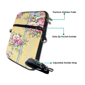 FLORAL CROSS BODY SLING BAG