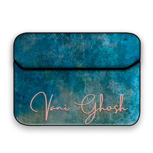 Withered Teal DFY  Laptop Macbook Sleeve Bag FLAP