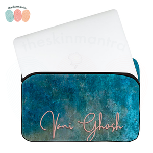Withered Teal DFY  Laptop Macbook Sleeve Bag FLAP