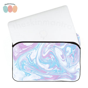 Marble Mesh 2  Laptop Macbook Sleeve Bag FLAP