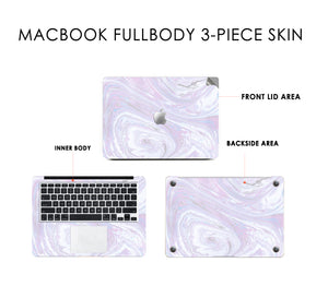 Marble Mesh 3 Macbook Skin Decal