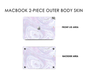 Marble Mesh 3 Macbook Skin Decal