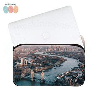 London Eye Laptop Macbook Sleeve Bag FLAP