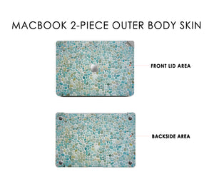 PEBBLED TEXTURE Macbook Skin Decal