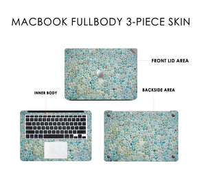 PEBBLED TEXTURE Macbook Skin Decal