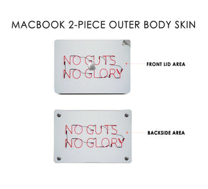 No Guts No Glory Macbook Skin Decal