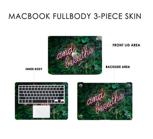 And Breathe Macbook Skin Decal