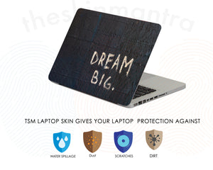 DREAM BIG LAPTOP SKIN / DECAL