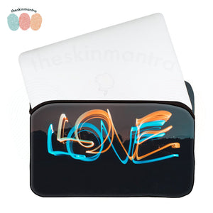 Scrambled Love Laptop Macbook Sleeve Bag FLAP