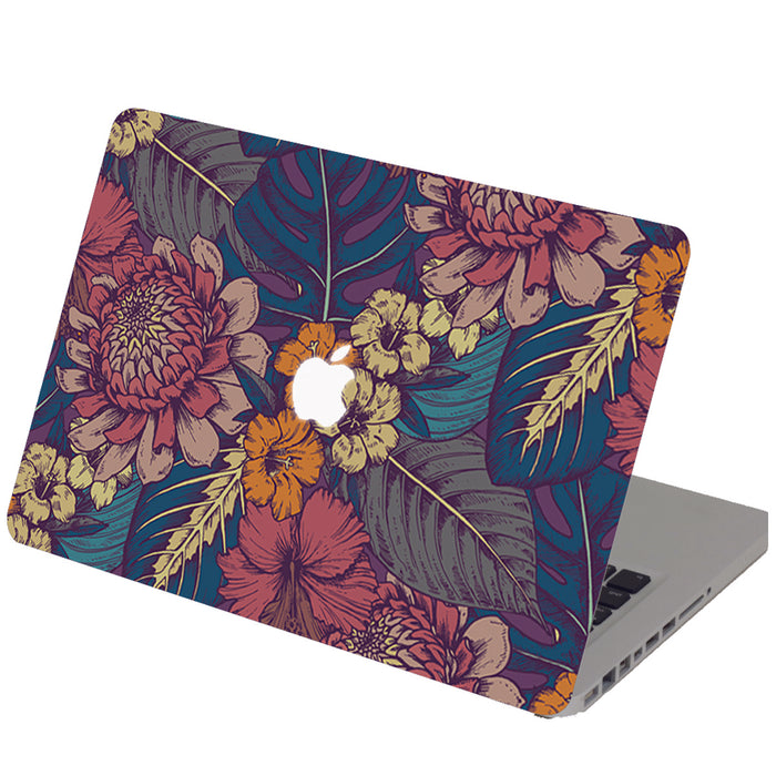 FLORAL POP ART Macbook Skin Decal