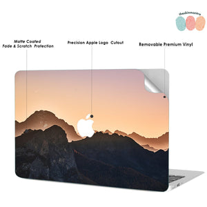 FIERY PEAKS Macbook Skin Decal