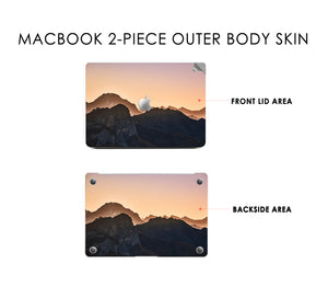FIERY PEAKS Macbook Skin Decal