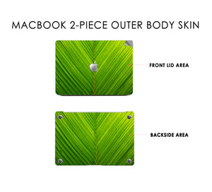 LEAF GEOMETRY Macbook Skin Decal
