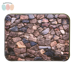 STONE WALLED Laptop Macbook Sleeve Bag FLAP