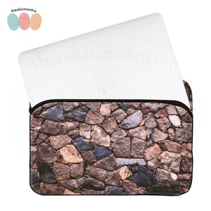 STONE WALLED Laptop Macbook Sleeve Bag FLAP