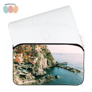 HARBOUR WITH A VIEW Laptop Macbook Sleeve Bag FLAP