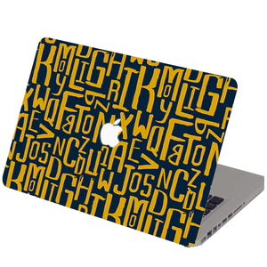 ALL THE WORDS IN THE WORLD Macbook Skin Decal