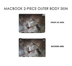 MAP FETISH Macbook Skin Decal