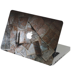 MAP FETISH Macbook Skin Decal