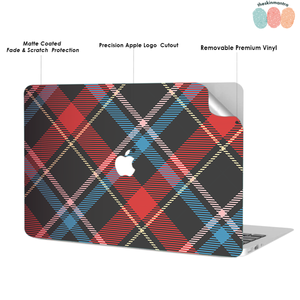 Plaid and Simple 1 Macbook Skin Decal