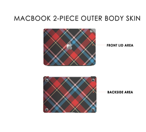 Plaid and Simple 1 Macbook Skin Decal