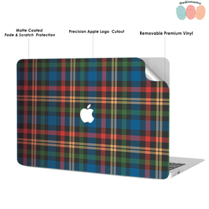 Plaid and Simple 2 Macbook Skin Decal