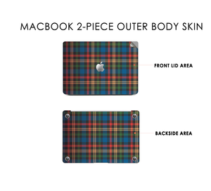 Plaid and Simple 2 Macbook Skin Decal