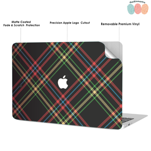 Plaid and Simple 3 Macbook Skin Decal