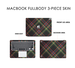 Plaid and Simple 3 Macbook Skin Decal