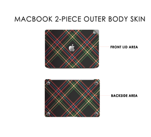 Plaid and Simple 3 Macbook Skin Decal